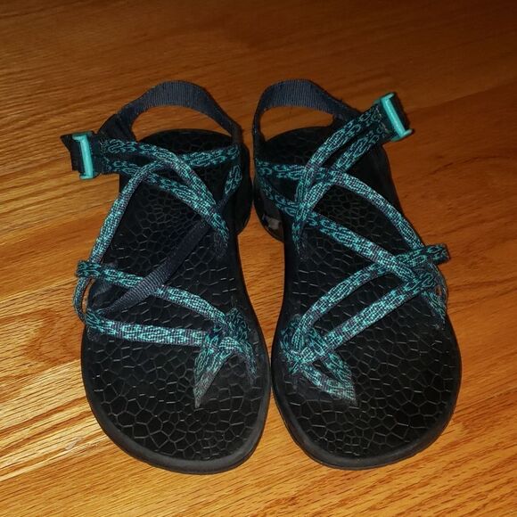 Chaco Teal Strappy sandals - Picture 2 of 6